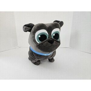 Authentic Disney Store Bingo Plush Puppy Dog Pals Grey Stuffed Animal Stuffie